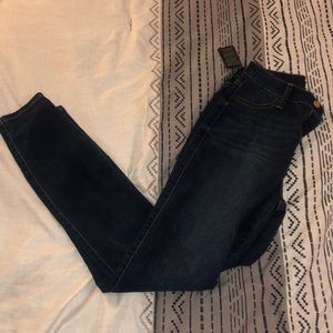 High Waisted Blue Boot Cut Jeans